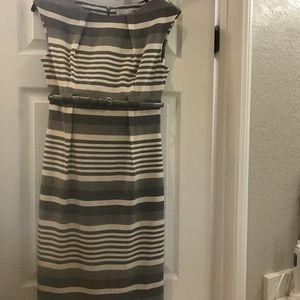 Calvin Klein size 4 sleeveless dress with belt